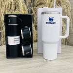 TERMO STANLEY 40 OZ + TERMO 3 POCILLOS